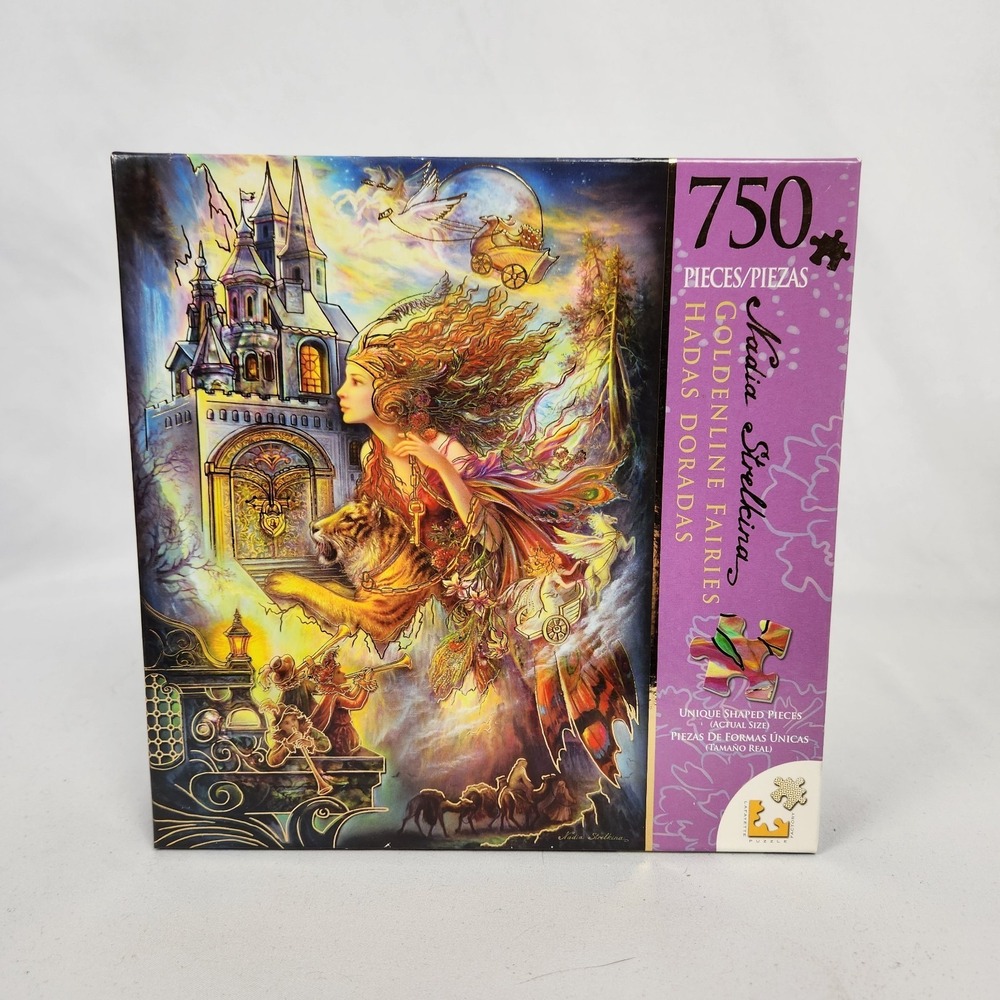 New‎ Sealed LPF Goldenline Fairies "Fairy Key"  Nadia Strelkina 750 pc puzzle